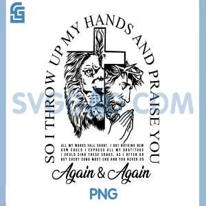 So I Throw Up My Hands Lake And Praise You PNG, Brandon PNG