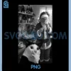 Cat Taking A Selfie Santa Christmas PNG, Xmas Holiday PNG