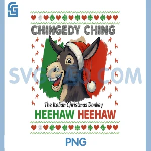 Chingedy Ching PNG, Dominick The Italian Christmas Donkey PNG, Xmas PNG
