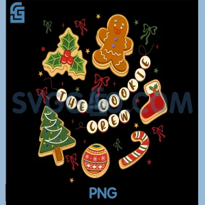 The Cookie Baking Crew PNG, Basker Seniors Xmas PNG