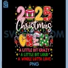 Christmas Crew 2025 PNG, Family Matching Xmas PNG, Squad Santa PNG