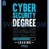 Cyber Security Degree Loading PNG, Funny Science Coder PNG