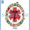Emergency Department PNG, Christmas ER Nurse Santa PNG