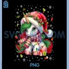 Cute Unicorrn PNG, Santa Hat Christmas PNG