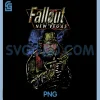Fallout New Vegas Ranger PNG, Vintage Distressed Video Game PNG