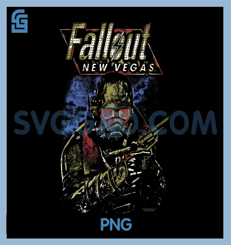 Fallout Rag Png Fallout New Vegas Ranger PNG, Vintage Distressed Video Game PNG