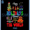 Family Lover Vacations PNG, Holidays Around World Xmas Hanukkah PNG