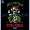 Feliz Navidad Bitchachos PNG, Merry Xmas Christmas Lights PNG