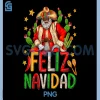 Feliz Navidad Mexican PNG, Afro Santa Cactus Christmas PNG