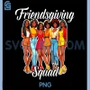 Friendsgiving Squad PNG, African American Friends PNG