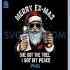 Merry Ex-Mas PNG, Christmas and Divorce PNG