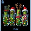 Christmas Pickle PNG, Pickle Xmas Lights Ugly PNG