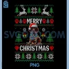 German Shorthaired Pointer PNG, Dog Ugly Xmas PNG