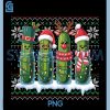 Pickles Christmas PNG, Lights Santa Hat PNG