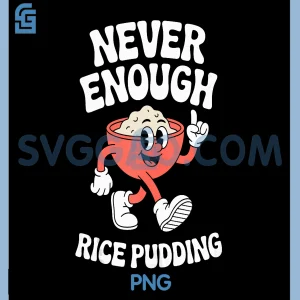 Happy Rice Milk Character PNG, Retro Never Enough Drink PNG