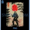 Samurai Bigfoot Japanese Art PNG, Graphic Anime PNG 2 Samurai Bigfoot Japanese Art PNG, Graphic Anime PNG