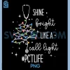 Shine Bright Like A Call Light PNG, Christmas PCT PNG 1 Shine Bright Like A Call Light PNG, Christmas PCT PNG
