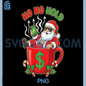 Shareholder Christmas Ho Ho Hold PNG, Stock Investor Santa PNG
