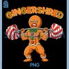 GingerShred PNG, Gingerbread Workout PNG, Christmas Xmas PNG 2 GingerShred PNG, Gingerbread Workout PNG, Christmas Xmas PNG