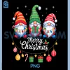 Family Gnome Xmas PNG, Gnomes Merry Christmas PNG