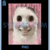 Goofy Ahh Cat Meme PNG, Dank Cursed Weirdcore PNG, Cringey Banana Cat PNG