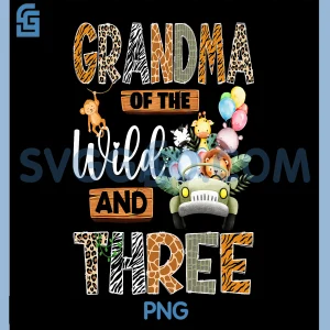 Grandma of The Wild and Three PNG, 3Rd Birthday Boy Truck PNG