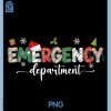 Emergency Department PNG, Christmas RN ED ER Tech Nurse PNG