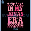 Groovy in My Jonas Era PNG, Funny Jonas Heart PNG