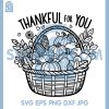 Thankful For You Basket SVG, Harvest Autumn Fruit And Veggie Illustration SVG 1 Thankful For You Basket SVG, Harvest Autumn Fruit And Veggie Illustration SVG