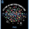 Its Fine Im Fine Everything is Fine PNG, Christmas Lights PNG