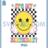 Its My Birthday PNG, Groovy Bday Flower PNG