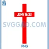 Jesus Won Ohio Pride PNG, Vintage Christian Jesus Won PNG