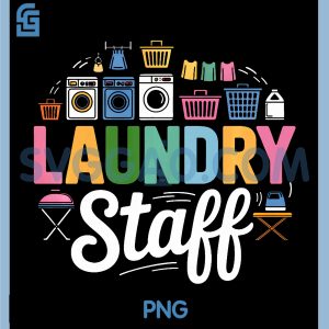 Laundry Staff Worker Aide Attendant PNG, Funny Cleaning Service PNG