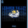 Lebanon Valley PNG, College Athletics Vintage Design PNG
