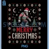 Funny Bigfoot Ugly Christmas PNG, Merry Christmas Sasquatch Art PNG