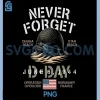 Never Forget D-Day June 6, 1944 PNG, USA Omaha Utah Beach Helmet PNG