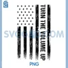 Turn The Volume Up PNG, New Fab York Mayor SpeechPNG, Vintage US Flag PNG
