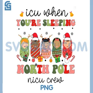 NICU Christmas PNG, Sleeping Babies NICU PNG, Nurse Winter PNG