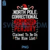 North Pole Correctional PNG, Perjury Claimed to Be The Nice List PNG