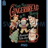North Pole Gingerbread Bakery PNG, Handmade With Love PNG