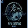 Now Entering I Wish A Bish Woods National Forest PNG, Hunting Deer PNG