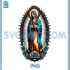 Our Lady Virgen De Guadalupe PNG, Virgin Mary Catholic Saint Art PNG