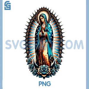 Our Lady Virgen De Guadalupe PNG, Virgin Mary Catholic Saint Art PNG