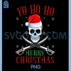 Santa Yo Ho Ho Pirate PNG, Pirate Lover Matching PNG, Merry Christmas PNG