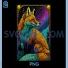 Psychedelic Fox PNG, Colorful Forest Night Animal PNG 2 Psychedelic Fox PNG, Colorful Forest Night Animal PNG