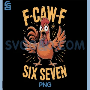 Funny Chicken Humor F-Caw-F PNG, Quote Rooster Meme PNG