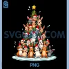 Rabbit Christmas Tree PNG, Funny Holiday Bunny PNG