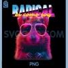 Radical Es Cowo Say PNG, Retro Typographic Concept PNG