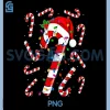Red And White Candy Cane PNG, Santa Christmas PNG, Funny Xmas Lights PNG