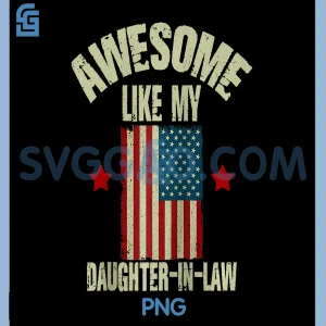 American Pride PNG, Funny Family Statement PNG